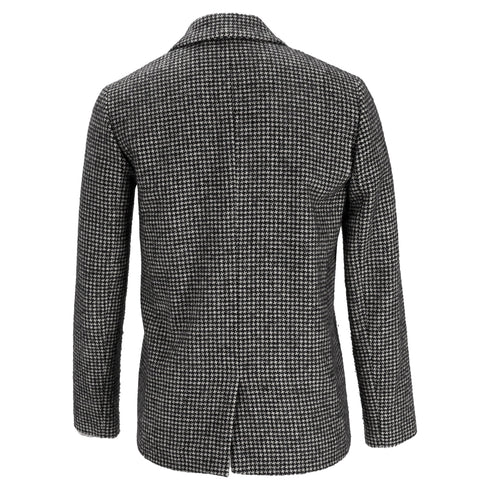 Women's A.P.C. Houndstooth Blazer in Multicolor Cotton