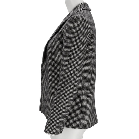 Women's A.P.C. Houndstooth Blazer in Multicolor Cotton