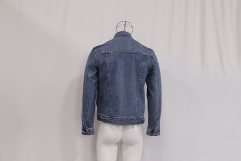Men's A.P.C. Classic Denim Jacket in Blue Cotton