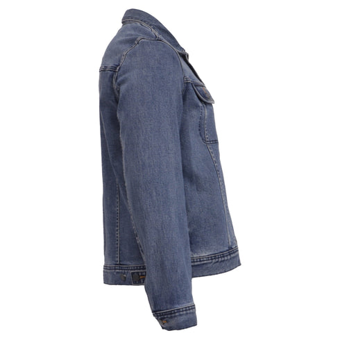 Men's A.P.C. Classic Denim Jacket in Blue Cotton