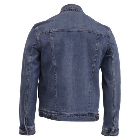 Men's A.P.C. Classic Denim Jacket in Blue Cotton