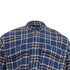 Men's Fear of God Chest Pocket Tartan Plaid Flannel Shirt in Blue Cotton