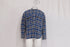 Men's Fear of God Chest Pocket Tartan Plaid Flannel Shirt in Blue Cotton