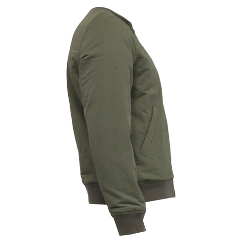 Men's A.P.C. Gregoire Bomber Jacket in Khaki Polyamide