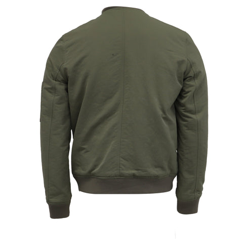 Men's A.P.C. Gregoire Bomber Jacket in Khaki Polyamide