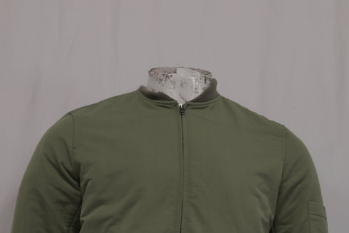 Men's A.P.C. Gregoire Bomber Jacket in Khaki Polyamide