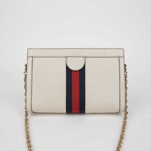Ophidia Chain Shoulder Bag Leather Small