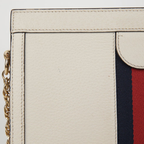 Ophidia Chain Shoulder Bag Leather Small