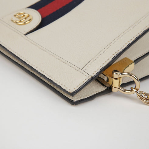 Ophidia Chain Shoulder Bag Leather Small