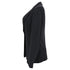 Women's Giorgio Armani Pinstripe Single-Breasted Blazer in Black Wool