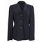Women's Giorgio Armani Single-Breasted Blazer in Navy Blue Wool