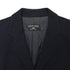 Women's Giorgio Armani Single-Breasted Blazer in Navy Blue Wool