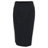 Women's Giorgio Armani Pinstripe Midi Pencil Skirt in Navy Blue Wool