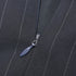 Women's Giorgio Armani Pinstripe Midi Pencil Skirt in Navy Blue Wool