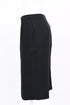 Women's Giorgio Armani Pinstripe Midi Pencil Skirt in Navy Blue Wool