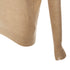 Women's JOSEPH 100% cashmere tan brown fine knit V neck sweater XS