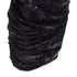 Women's ALEXANDER WANG black lambskin leather Sequin Goddess ruched dress US4 S