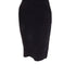 Women's HERVE LEGER Kristen black bandage sculpted shoulder open side bodycon dress S