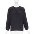 Women's JOSEPH black gathered neck pleated long sleeve casual fluid silk blouse FR32 XXS