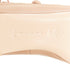 Women's GIANVITO ROSSI nude leather button multi strap pointed ballerina flats EU37.5