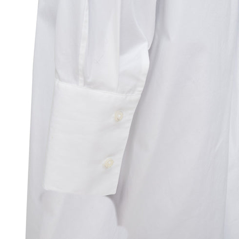 Women's Jil Sander 2020 7 Days Friday White Poplin Tailored Shirt