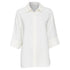 Women's Anine Bing White Cuffed Short Sleeve Shirt