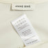 Women's Anine Bing White Cuffed Short Sleeve Shirt