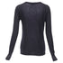 Women's Joseph Black Cashmere Semi Sheer V Neck Sweater