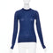 Women's Joseph Blue Cashmere Crew Neck Long Sleeve Sweater