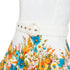 Women's Zimmermann Estelle White Multicolor Floral Belted Mini Dress