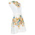 Women's Zimmermann Estelle White Multicolor Floral Belted Mini Dress