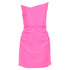 Women's Roland Mouret 2023 Pink Silk Wool Asymmetric Dress