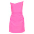 Women's Roland Mouret 2023 Pink Silk Wool Asymmetric Dress