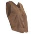 Women's Giorgio Armani Brown Silk Satin Waistcoat Vest