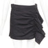 Women's Red Valentino Black High Waisted Ruffle Skorts