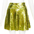 Women's Dsquared2 Green Sequin Piping Skater Skirt