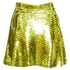 Women's Dsquared2 Green Sequin Piping Skater Skirt