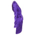Women's Alexandre Vauthier Purple Silk Satin Crystal Buckle Dress