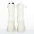Women's Giuseppe Zanotti Cubalibre White Leather Block Heel Boots