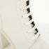 Women's Giuseppe Zanotti Cubalibre White Leather Block Heel Boots