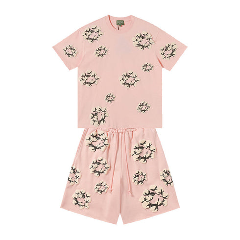 Denim Tears T-shirt & Shorts 2 Piece Set