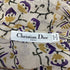Women's Dior Printed Pleated Mini Dress in Multicolor Silk