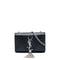 Classic Monogram Tassel Crossbody Bag Crocodile Embossed Leather Small