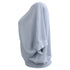 Women's Ba&Sh Basem Button-Down Short Sleeve Cardigan in Blue Modal