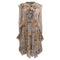 Women's Zimmermann Floral-Print Ruffled Mini Dress in Multicolor Silk