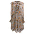 Women's Zimmermann Floral-Print Ruffled Mini Dress in Multicolor Silk