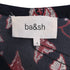 Women's Ba&Sh Calix Leaf-Print Mini Dress in Multicolor Viscose