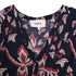 Women's Ba&Sh Calix Leaf-Print Mini Dress in Multicolor Viscose