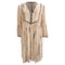 Women's Ba&Sh Isabella Tie-Dyed Mini Dress in Cream Viscose