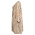 Women's Ba&Sh Isabella Tie-Dyed Mini Dress in Cream Viscose